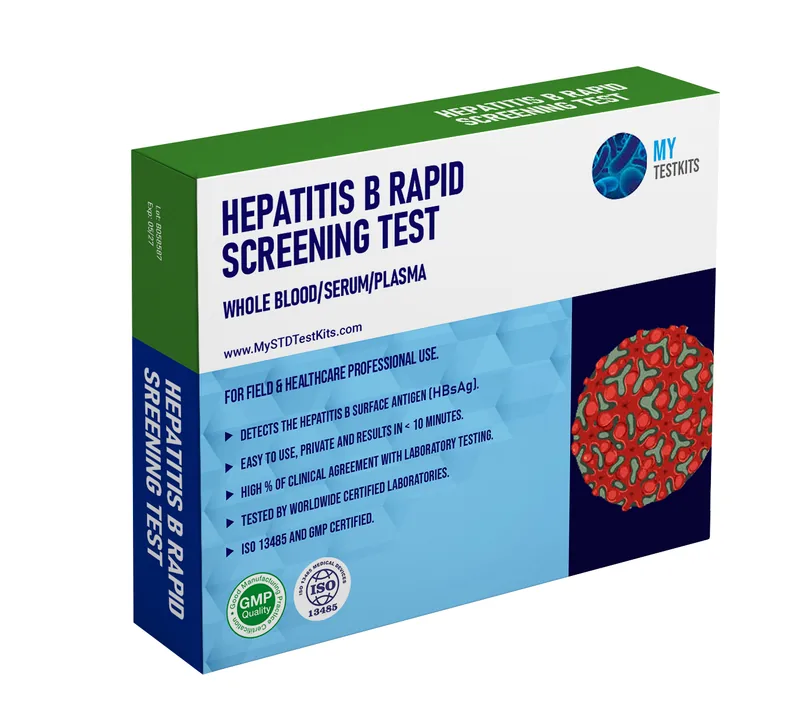 Hepatitis B Rapid Screening Test Kit box